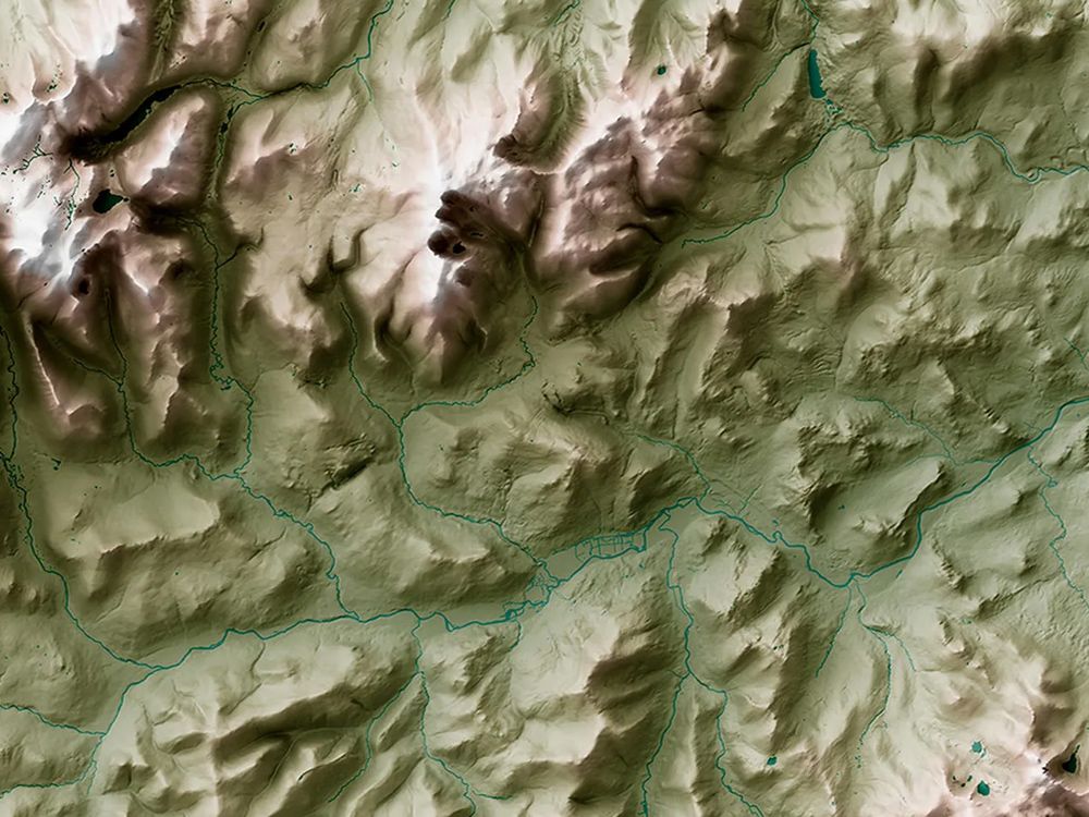 Ordnance Survey Height Data Tiles